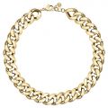 CHIARA FERRAGNI CHAIN NECKLACE YELLOW GOLD  40+5CM