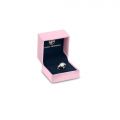 CHIARA FERRAGNI DIAMOND HEART RING YELLOW GOLD+WHITE CZ