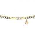 CHIARA FERRAGNI DIAMOND HEART BRACELET YELLOW GOLD+WHITE CZ 175+15MM