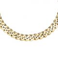 CHIARA FERRAGNI CHAIN NECKLACE YELLOW GOLD  38+4CM