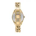 CHIARA FERRAGNI CHAIN CAPSULE 34MM 3H CHAMPAGNE DIAL BRACELET YELLOW GOLD