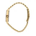 CHIARA FERRAGNI EVERYDAY 34MM 3H SILVER/WHITE DIAL BRACELET YELLOW GOLD