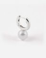 NOVE25 ORECCHINO BIG PEARL OYSTER IN ARGENTO CON PERLA