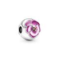 PANDORA Clip Viola del Pensiero Rosa