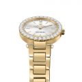 CHIARA FERRAGNI LADY LIKE 36MM 2H SILVER/WIHTE DIAL BRACELET YELLOW GOLD