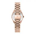 CHIARA FERRAGNI EVERYDAY 34MM 3H SILVER/WHITE DIAL BRACELET ROSE GOLD