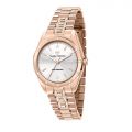 CHIARA FERRAGNI EVERYDAY 34MM 3H SILVER/WHITE DIAL BRACELET ROSE GOLD