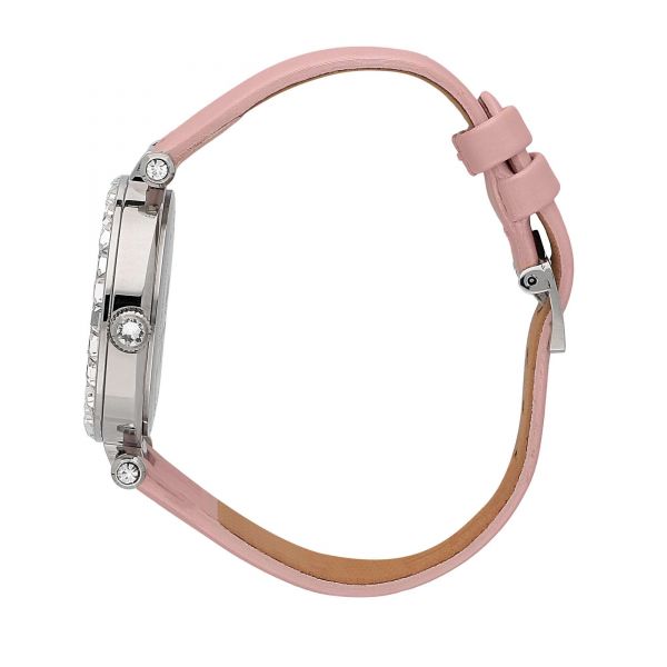 CHIARA FERRAGNI LADY LIKE 34MM 2H SILVERL WHITE DIAL PINK STRAP