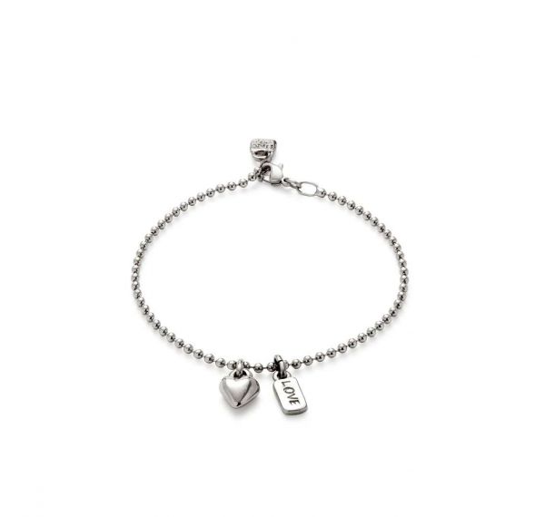 UNO DE 50 Bracciale Ser Unico Exclusivo Heart Love