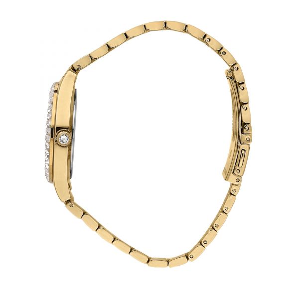 CHIARA FERRAGNI CONTEMPORARY 32MM 3H YELLOW GOLD DIAL BRACELET YELLOW GOLD