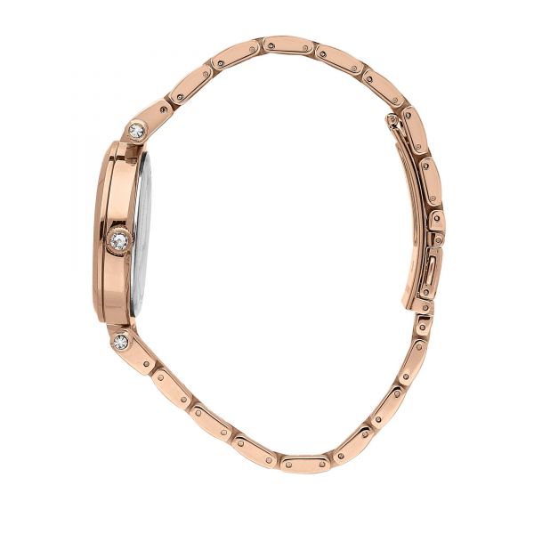 CHIARA FERRAGNI LADY LIKE 34MM 2H SILVER WHITE DIAL BRACELET ROSE GOLD