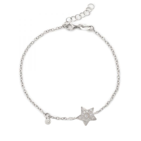 ALISEI Bracciale con Pendente Stella Bianco ag925 ALISEI