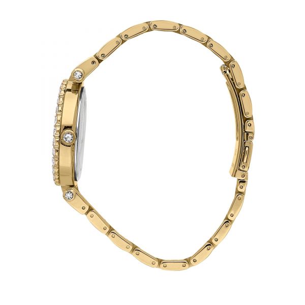 CHIARA FERRAGNI LADY LIKE 36MM 2H SILVER/WIHTE DIAL BRACELET YELLOW GOLD