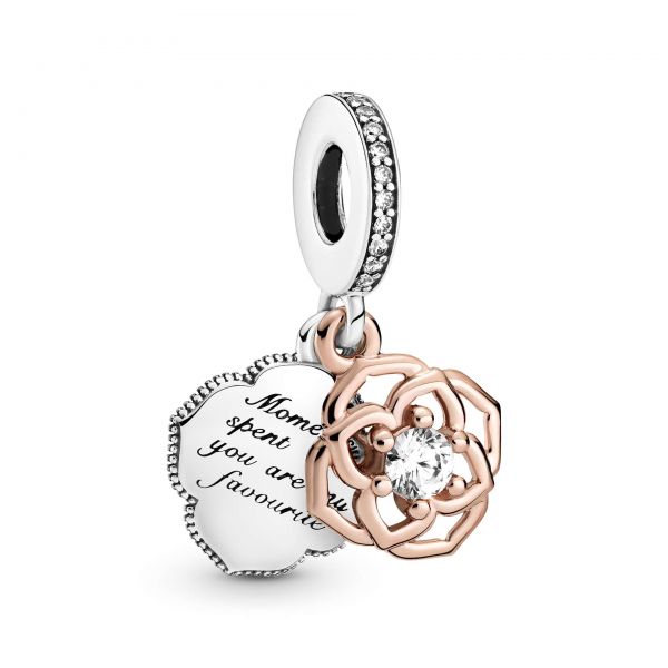 PANDORA Charm Pendente Rosa 