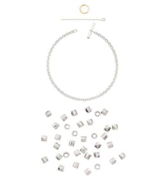 DoDo Bracciale Kit Borchie Argento 