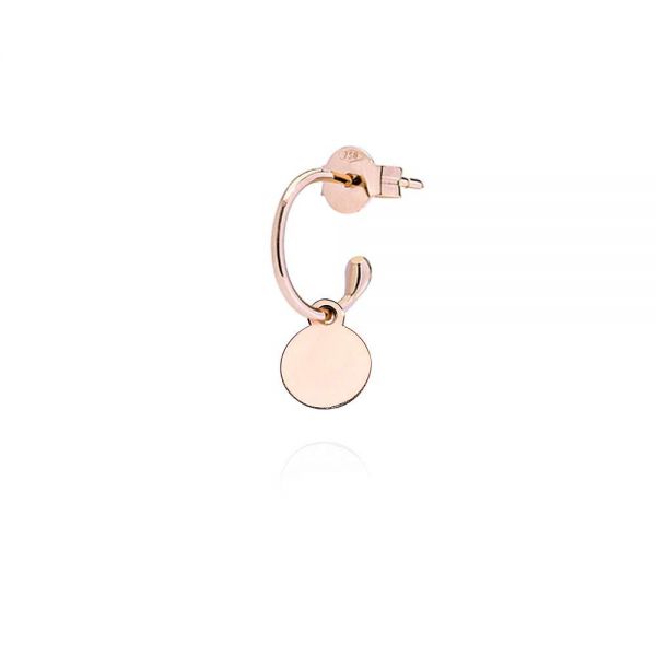 BURATO Small Paillette Elemento Componibile in Oro Rosa 18 KT 