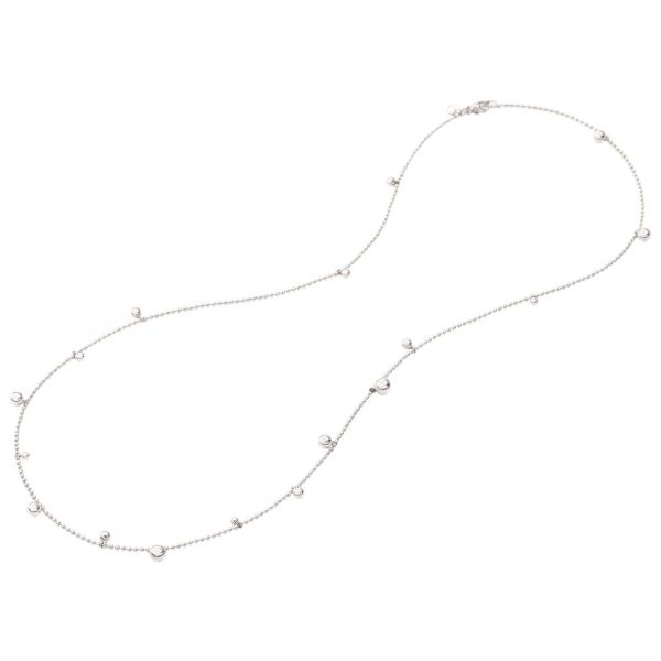 DoDo collana bollicine in argento con sfere in argento - 60cm