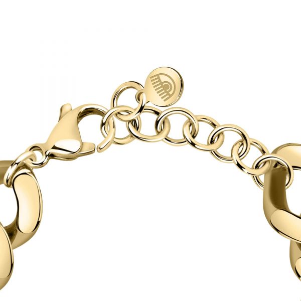 CHIARA FERRAGNI CHAIN BRACELET YELLOW GOLD 170+25MM